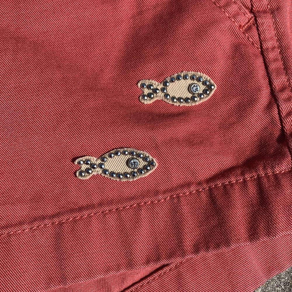 J Crew Classic Chino Short Rust/Tan 0 HOST PICK - Picture 9 of 10